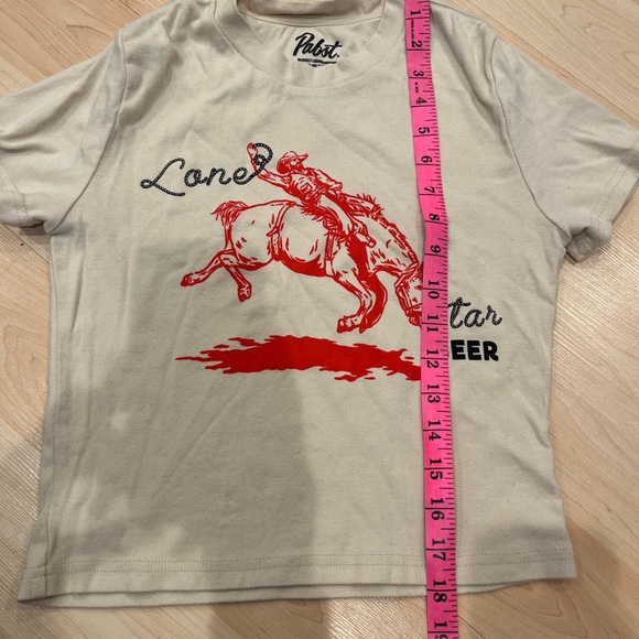 Lone Star Cropped Graphic T-Shirt - Picture 5 of 6